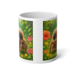 Jumbo Mug, 20oz, Rainforest Baby Spider | Tropical Coffee Cup