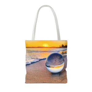 Sunset Beach Crystal Ball Tote