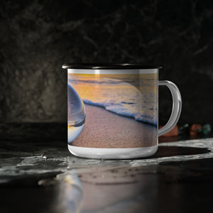 Enamel Camp Cup – Sunrise Beach Crystal Ball