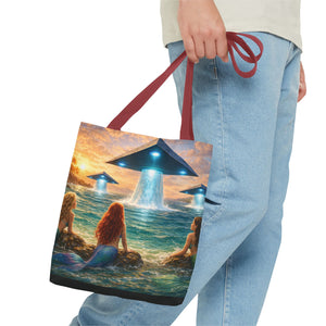 UFOs & Mermaids Tote Bag - 3 Sizes