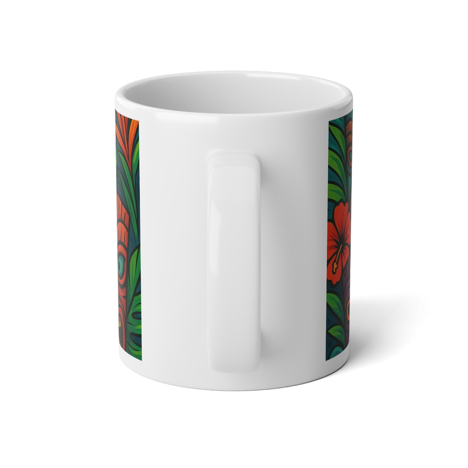 Jumbo Mug, 20oz, Tiki Culture Dancer | Tropical Coffee Cup
