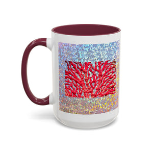 Colorful Mugs (11oz, 15oz), Disco Coral Reef