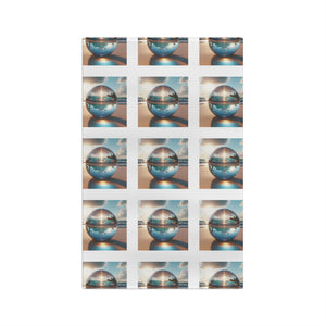 Tropical Microfiber Coffee/Tea Towel – Crystal Ball on Beach