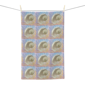 Microfiber Coffee/Tea Towel — Coastal Disco Nautilus Shell