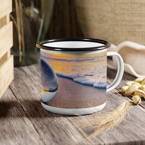 Enamel Camp Cup – Sunrise Beach Crystal Ball