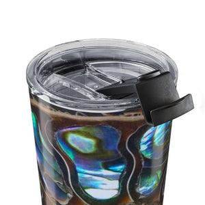20oz Tumbler – Abalone & Ammonite Tropical Travel Cup
