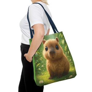 Baby Capybara Tote Bag - 3 Sizes