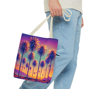 Sunset Palms Tote Bag - 3 Sizes