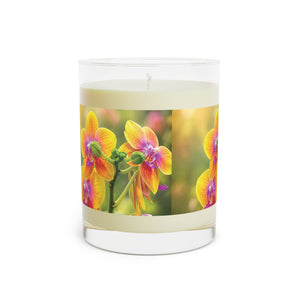 Fiesta Orchid Garden Scented Candle — Floral 11oz Glass Jar