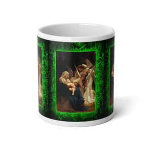 Religious Jumbo Mug, 20oz, Song of the Angels | Tropical Coffee Cup