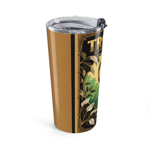 20oz. Tumbler — Tropics Lifestyle Coffee Toucan Poster Travel Cup