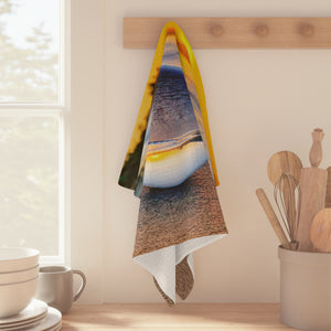 Microfiber Coffee/Tea Towel ~ Beach Sunset Crystal Ball