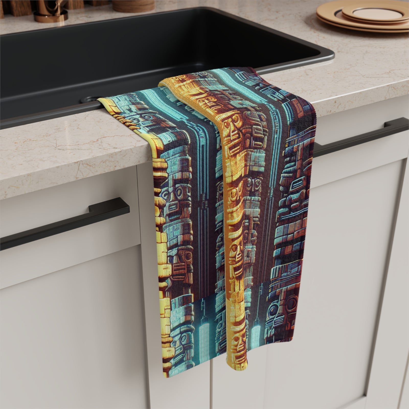 Tropical Microfiber Coffee/Tea Towel – Techno Tikis