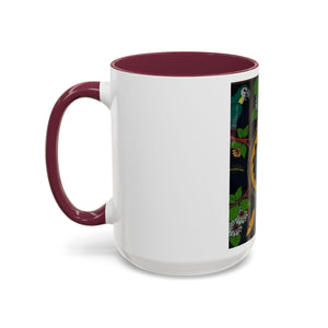 Colorful Mugs (11oz, 15oz), Butterflies & Parrots #1