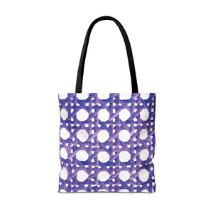 Beach Chair Wicker/Amethyst Tote Bag - 3 Sizes