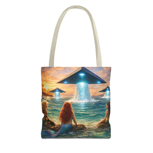 UFOs & Mermaids Tote Bag - 3 Sizes