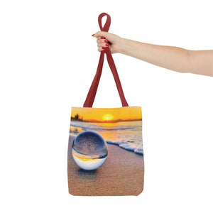 Sunset Beach Crystal Ball Tote