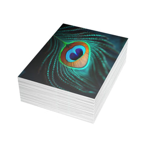 Tropical Peacock Eye Postcard Bundles (envelopes included) ~ 4 sizes