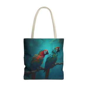 Parrot Friends Tote Bag - 3 Sizes