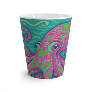 Latte White Mug - Gamma Kraken Joe