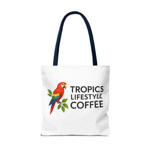 Tote Bag — Tropics Lifestyle Coffee Parrot Logo Tote