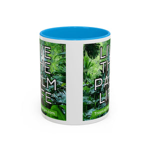 Colorful Mugs (11oz, 15oz), Live the Palm Life
