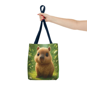 Baby Capybara Tote Bag - 3 Sizes