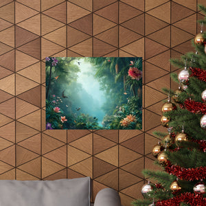 Tropical Rainforest Poster, Matte ~ Another Day in Paradise