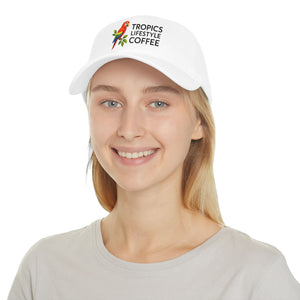 Tropics Lifestyle Coffee Cap — Parrot Logo Baseball Hat