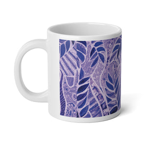 Jumbo Mug, 20oz, Amazon Whimsy Amethyst | Tropical Coffee Cup