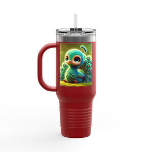 Insulated Travel Mug, 40oz / Baby Peacock - Perfect for Outdoor Adventures