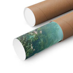 Tropical Rainforest Poster, Matte ~ Another Day in Paradise