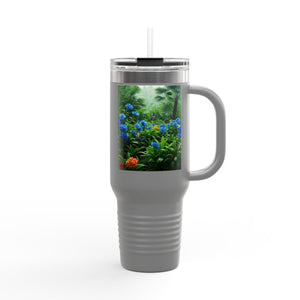 40oz Insulated Travel Mug / After the Rainforest Rain