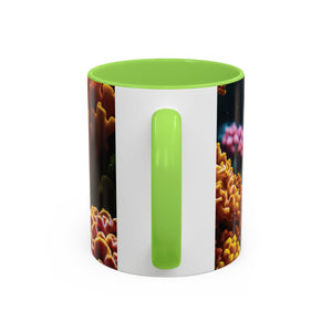 Black Coffee Mug ~ Seahorses in Love