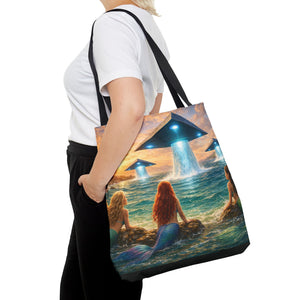 UFOs & Mermaids Tote Bag - 3 Sizes