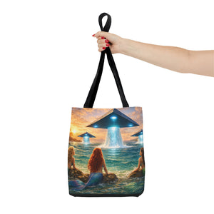 UFOs & Mermaids Tote Bag - 3 Sizes
