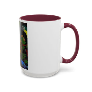 Colorful Mugs (11oz, 15oz), Butterflies & Parrots #1