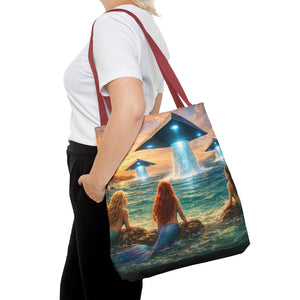 UFOs & Mermaids Tote Bag - 3 Sizes