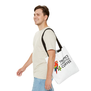 Tote Bag — Tropics Lifestyle Coffee Parrot Logo Tote