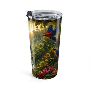 20oz Tropical Tumbler — Paradise Falls Rainforest Travel Mug