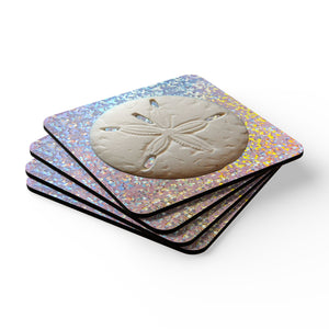 Coaster Set/4 - Disco Sand Dollar
