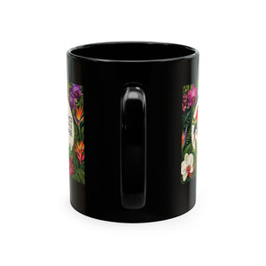 Tropical Coffee Mug, 11 oz — Ceramic Tropics Lifestyle Coffee Colorful Logo