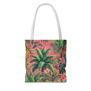 More Tropical Fruit/Coral Tote Bag - 3 Sizes
