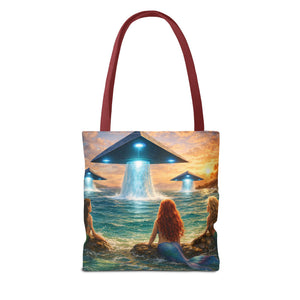 UFOs & Mermaids Tote Bag - 3 Sizes