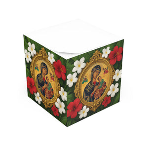 Religious Note Cube - Our Lady of Perpetual Help