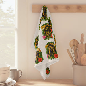 Tropical Microfiber Coffee/Tea Towel – Tropics Lifestyle Coffee Seahorse Logo