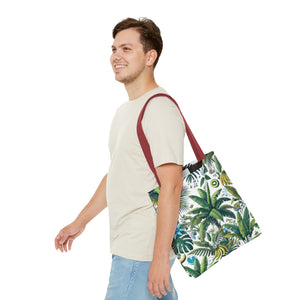 More Tropical Fruit/White Tote Bag - 3 Sizes
