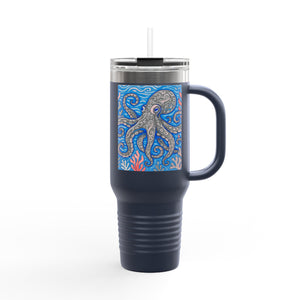 Kraken Joe/Slate Insulated Travel Mug - 40oz - Perfect for Outdoor Adventures