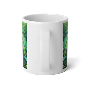 Jumbo Mug, 20oz, Sleeping Spot | Tropical Coffee Cup