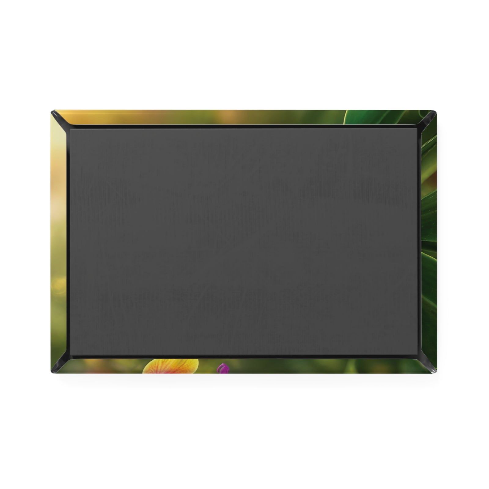 Fiesta Orchids Flower Rectangle Magnet — Tropics Lifestyle Coffee Decorative Fridge Magnet